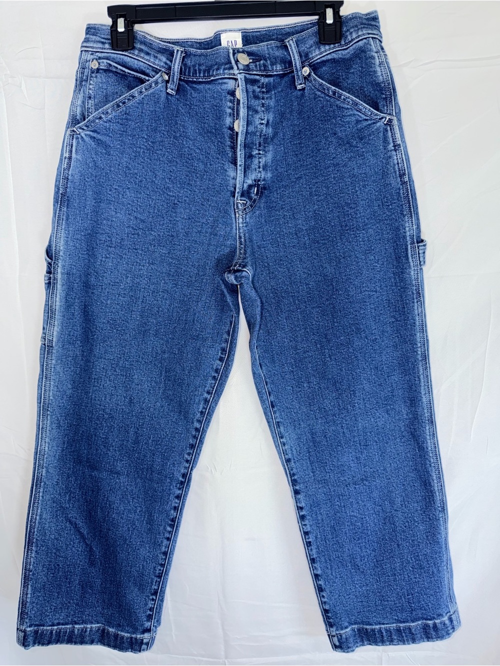 GAP Carpenter Capri Jeans medium wash Jeans